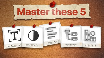 5 Elements every Graphic Designer should know