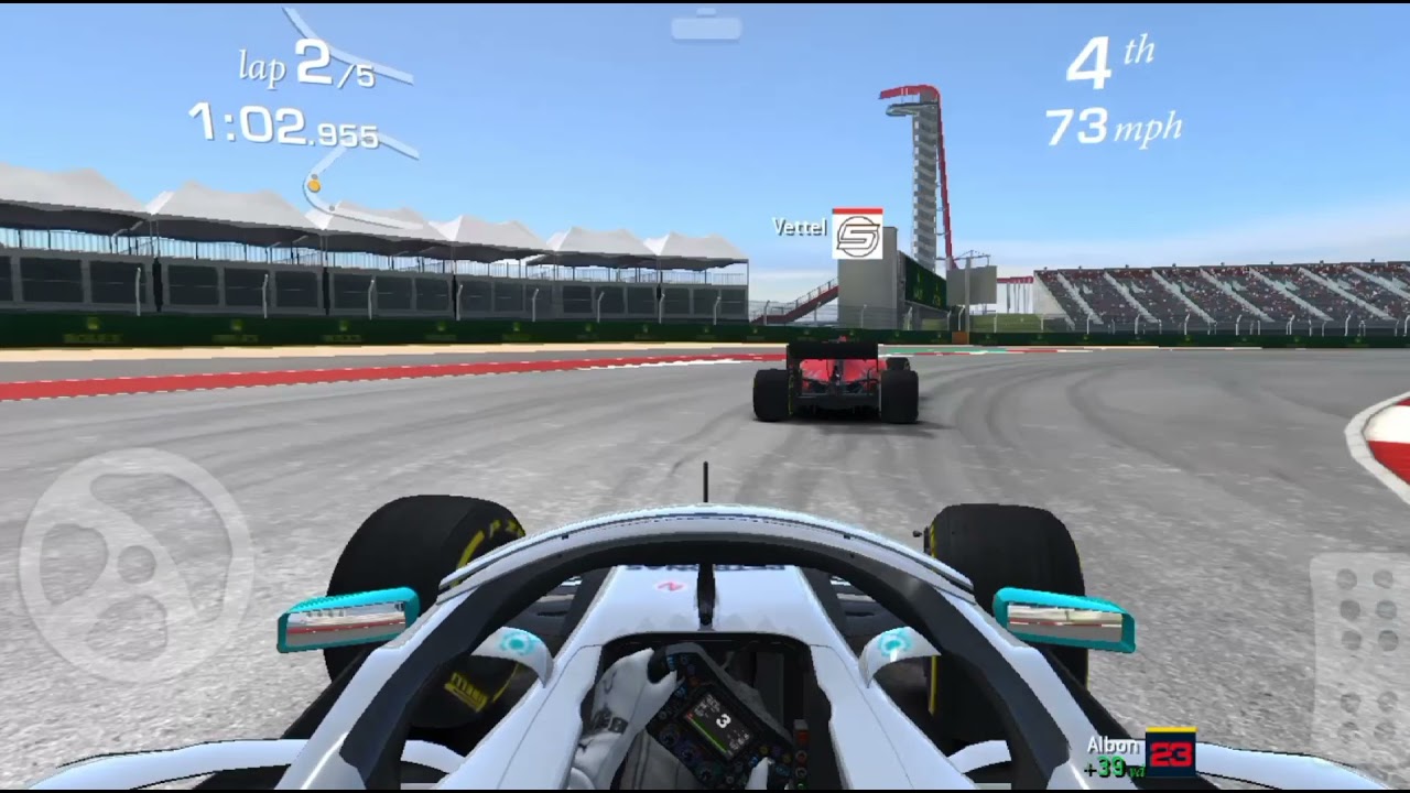 OVERTAKING VETTEL/AMERICAN CIRCUIT ☀️