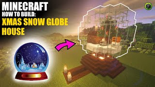 ⛏️ Minecraft Build Tutorial :: 🌎 Earth Globe House 🏠 