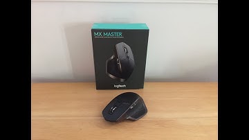 Logitech MX Master Bluetooth Mouse Unboxing