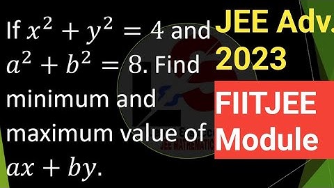 1 minute Challenge 😀🕵️ JEE Adv. 2023 🔥 How to Find Maximum & Minimum value of Functions 🎯 JEE Main