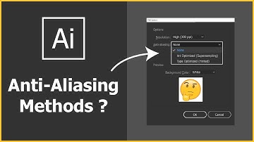 Art Optimized vs Type Optimized Anti Aliasing Methods in Illustrator CC