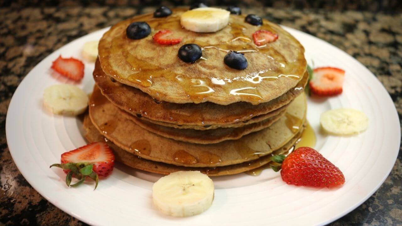 HOMEMADE Millet Pancake RECIPE VEGAN & GLUTEN FREE YouTube