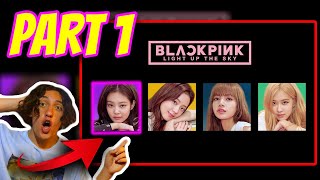 BLACKPINK: LIGHT UP THE SKY | PART 1 | South African Reaction