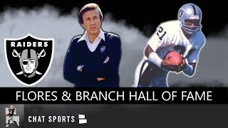 Tom flores and cliff branch named finalists for pro football hall of
fame centennial class chat sports’ mitchell renz host the raiders
report, is aski...