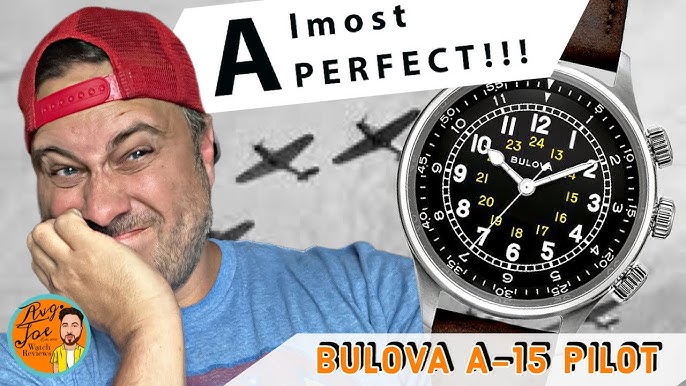 The Bulova Archive Series A-15 Pilots Watch - 96A245 - YouTube