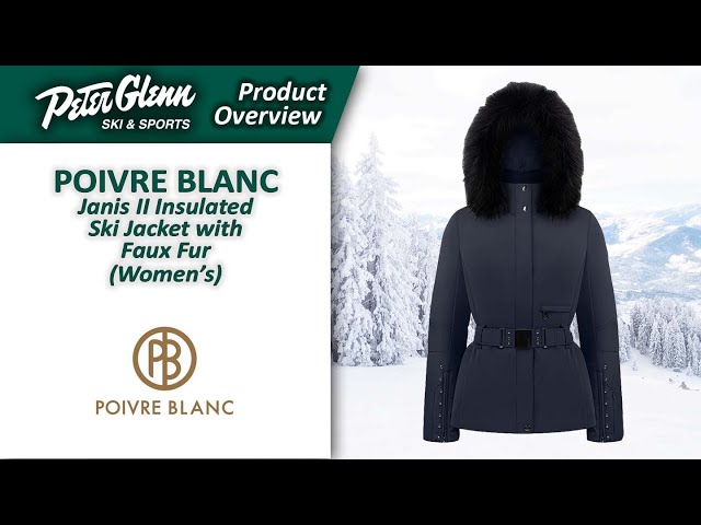 Poivre Blanc Janis II Insulated Ski Jacket with Faux Fur (Women's)