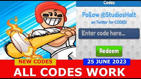 *NEW UPDATE CODES* [⭐ DERBY] Home Run Simulator 2 ROBLOX | ALL CODES | June 25, 2023