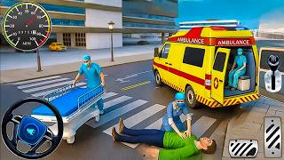 Ambulance City Rescue Simulator - 911 US Emergency Ambulance Driving 3D - Android Gameplay screenshot 3