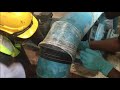 How to Fix a Leaking Pipe - Water Pumping Station Pipe Repair