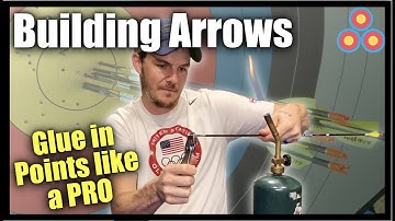 Building Arrows How to Glue Points in the BEST Way | Install Arrow Components the right way first