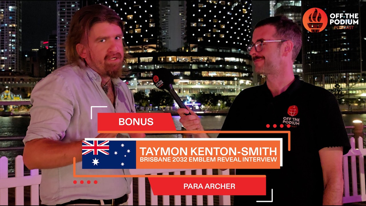 Taymon Kenton-Smith Interview | Brisbane 2032 Emblem Reveal | Olympics | Paralympics