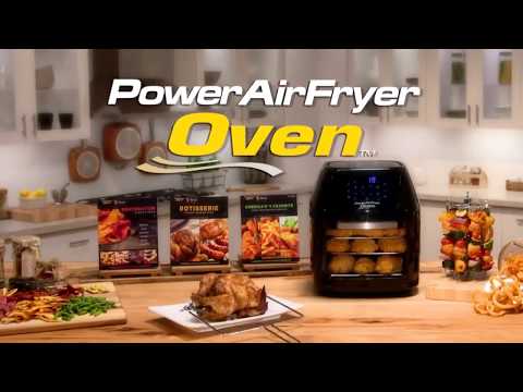 Using the shelves in the Power AirFryer Oven