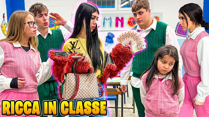 ARRIVA LA NUOVA RAGAZZA RICCA IN CLASSE CI TRATTA COME POVERI E ILARY NON VUOLE PIÙ ANDARE A SCUOLA!
