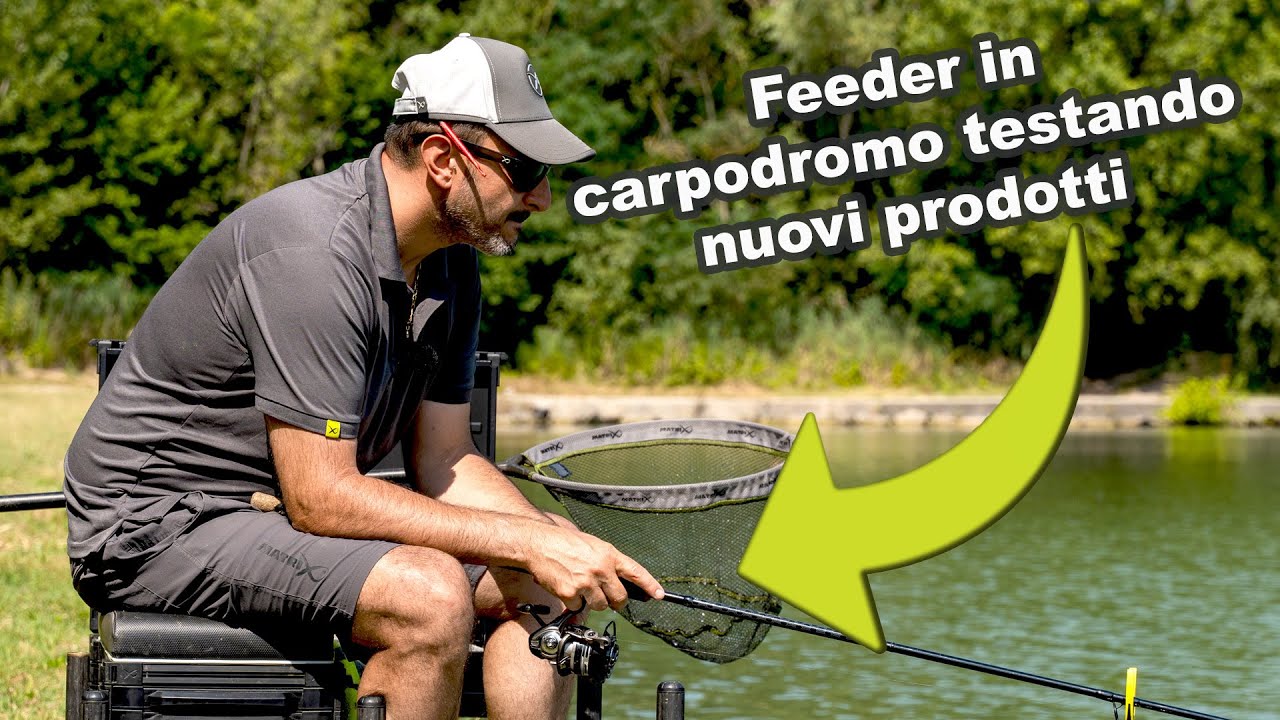 Feeder in carpodromo testando nuovi prodotti
