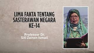 infografik Lima Fakta Tentang Sasterawan Negara Ke14