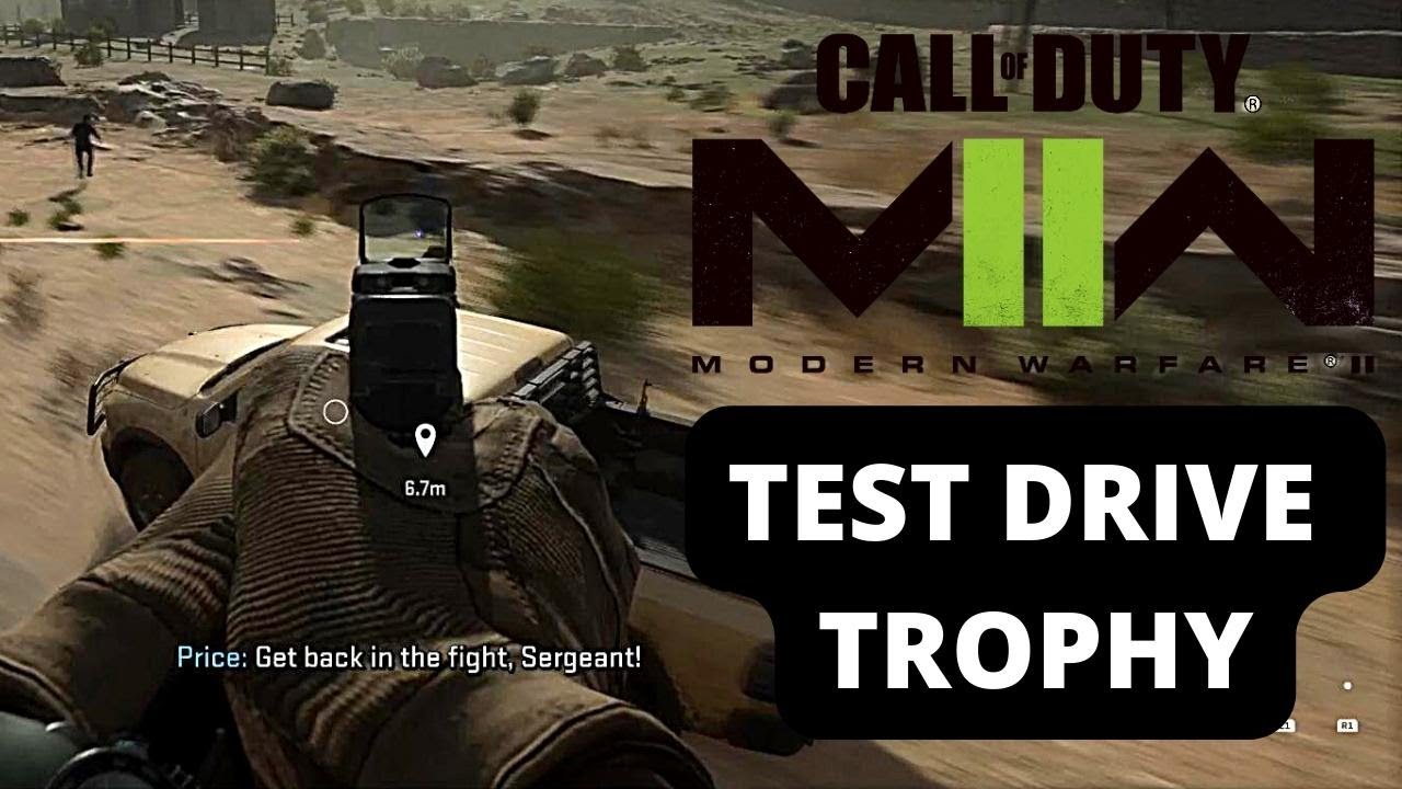 Call of Duty Modern Warfare II Test Drive Trophy & Achievement Guide