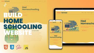 Create a Homeschooling Website Responsive (HTML, CSS, Java Script) #6