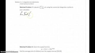 Famous MATH 151 Module 11.1 Sec 6.5 Matched Problem 7 Wealth