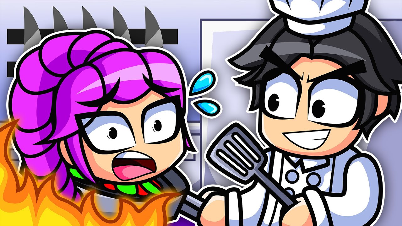 La COCINA MÁS TROLL de JINU y RUMI en Roblox 😂👨‍🍳