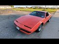 1988 Pontiac Firebird Walk Around Ride Pontiac Ride 