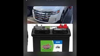 Ford Edge Battery Replacement. Step by step 2007 Ford Edge Battery
