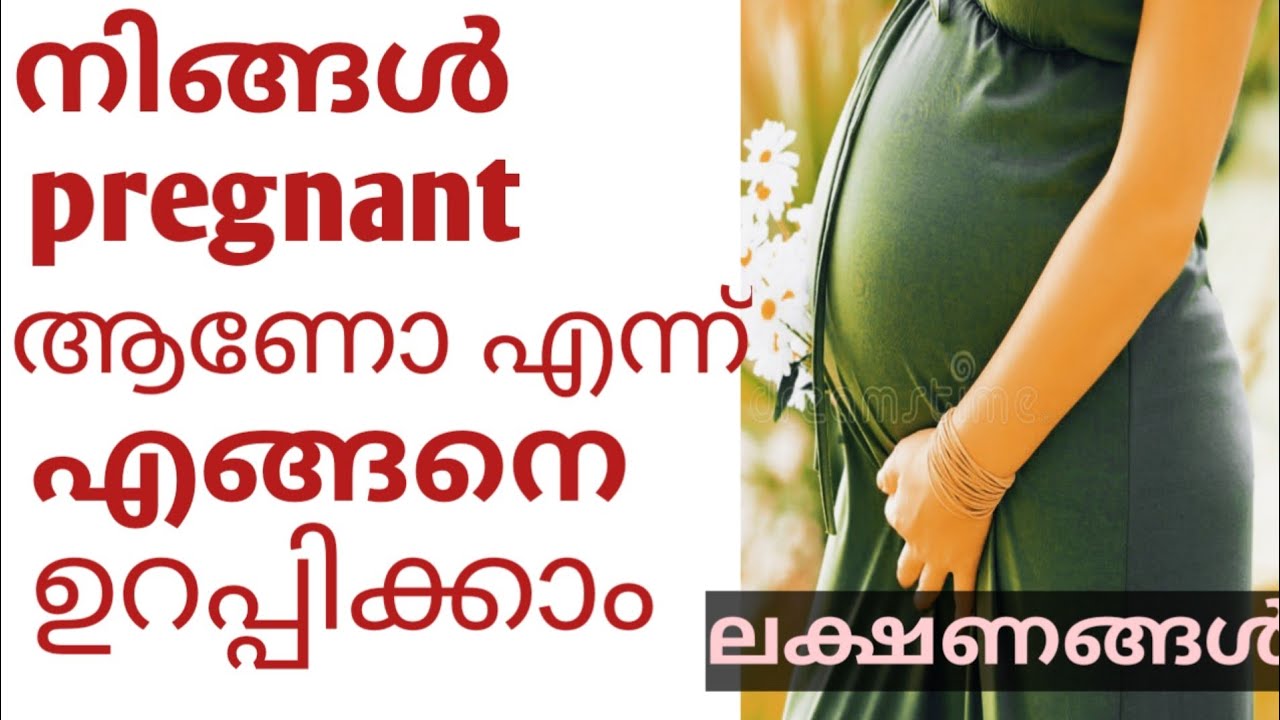 പ്രെഗ്നന്സിയുടെ ലക്ഷണങ്ങൾ Early Symptoms of pregnancy In malayalam