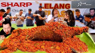 GILA !! DOMBA GULING DENGAN 5 KILO CABE !!