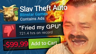 Wasting $100 on BAD STEAM GAMES