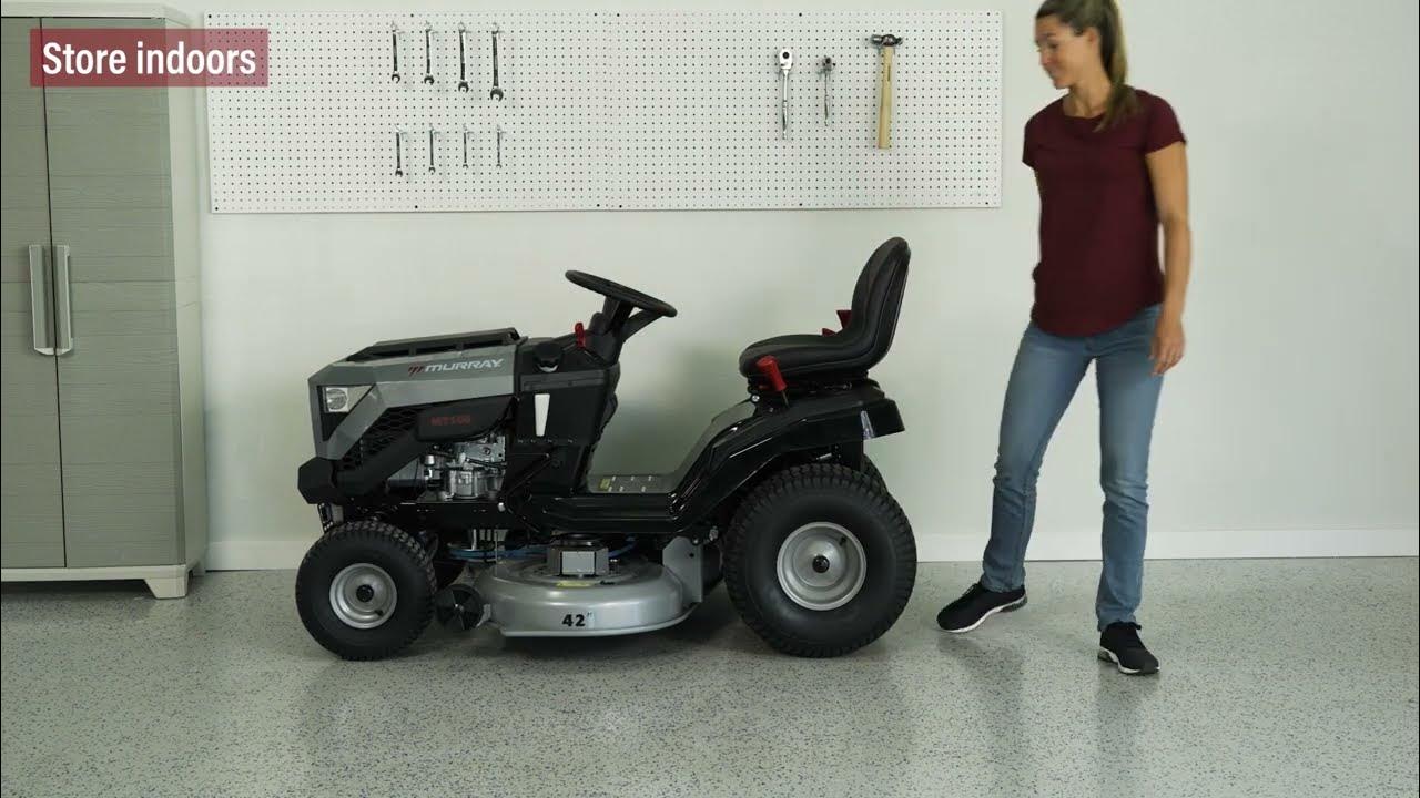 How to Winterize Your Murray MT100 or MT200 Lawn Tractor - YouTube