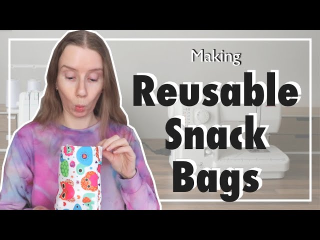 Make a Reusable Snack Bag - My Happy Crazy Life