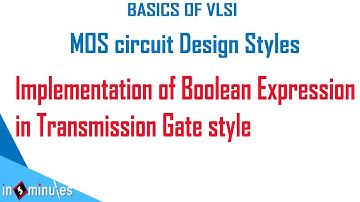 Module3_Vid19_Implementation of Boolean Expression in Transmission Gate style