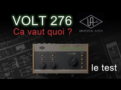 Universal Audio Volt 276: Le test