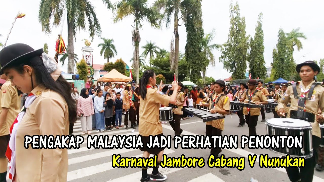 Karnaval Peserta Jambore Cabang V ~ Kwartir Cabang Nunukan Tahun 2024 ~ Kalimantan Utara