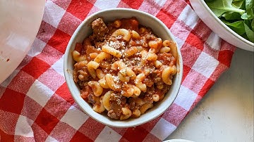 American Chop Suey Recipe