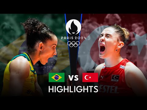 BRAZIL vs TURKIYE | Highlights | Women's OQT 2023