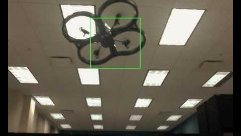 Tracking Parrot AR.Drone 2.0 Using OpenCV Cascade Classifier