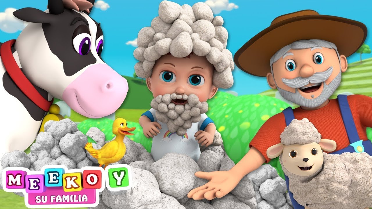 El viejo McDonald's tenía una granja |Canciones de animales e infantiles | Meeko's Family en Español