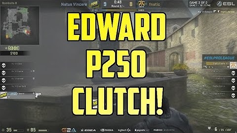 CS:GO - Edward Pistol Clutch vs Fnatic