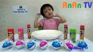 Trò chơi bóc trứng Socola - Bóc kẹo trứng Socola - Surprise Chocolate eggs ❤ Anan ToysReview TV ❤