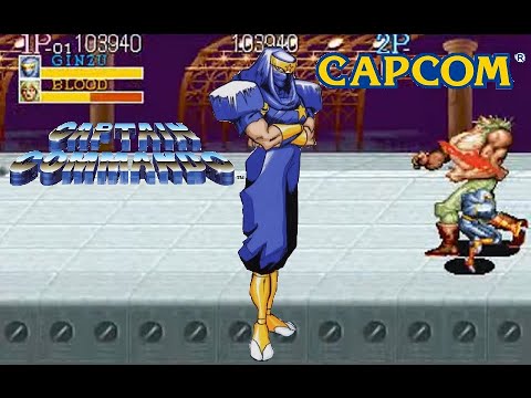 [CPS1]Captain Commando Arcade-Ginzu/Sho(Ninja) Hardest No Death Playthrough