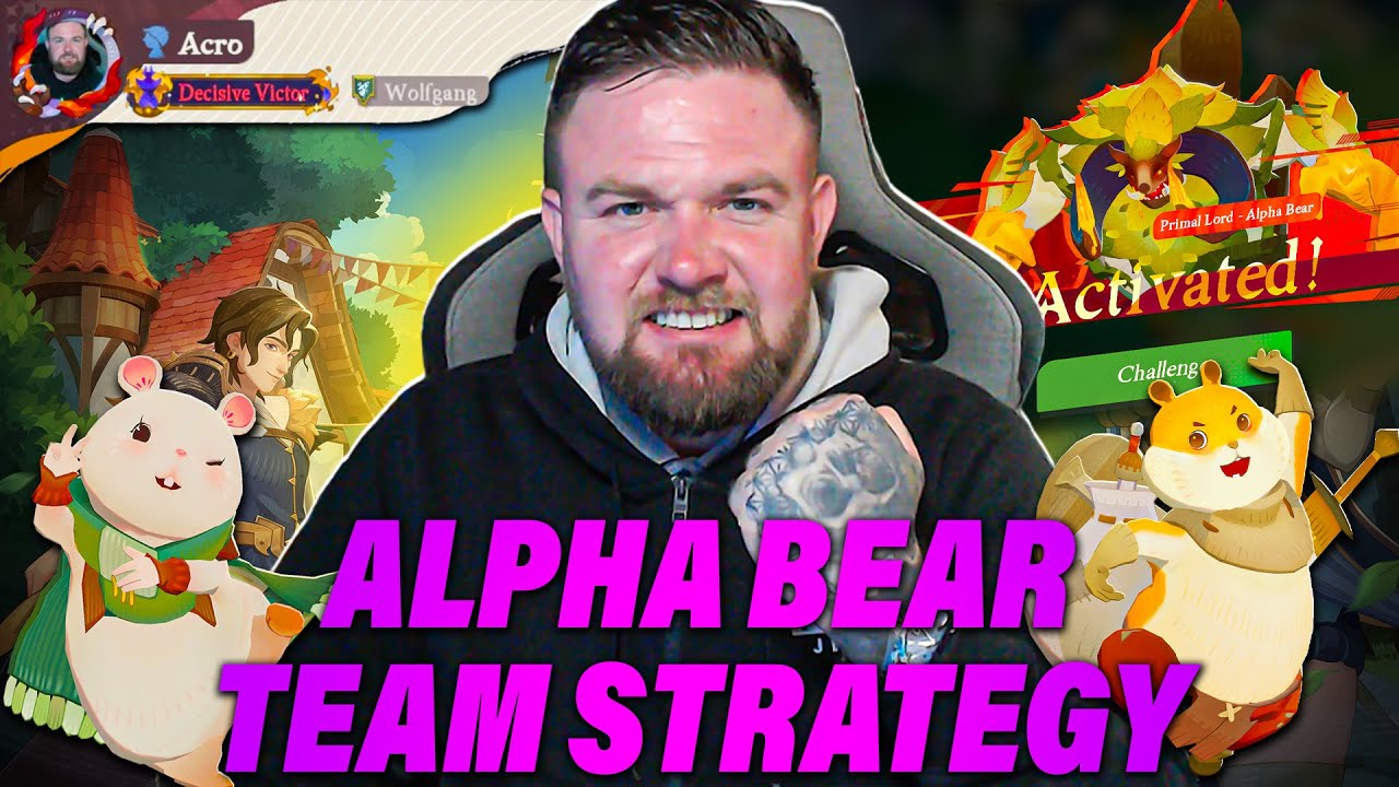 Alpha Bear High Ranking Strategy Team And Formation - AFK Journey - YouTube