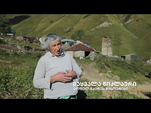 მაყვალა წიკლაური - მოსახლეობა ქვეშეთი-კობის პროექტის შესახებ