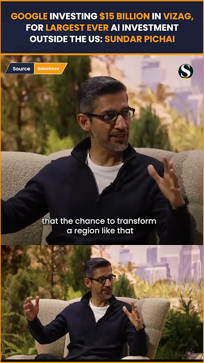 Sundar Pichai Gives Back to India! Google's $15 Billion AI Investment Project in Vizag #diplomacy