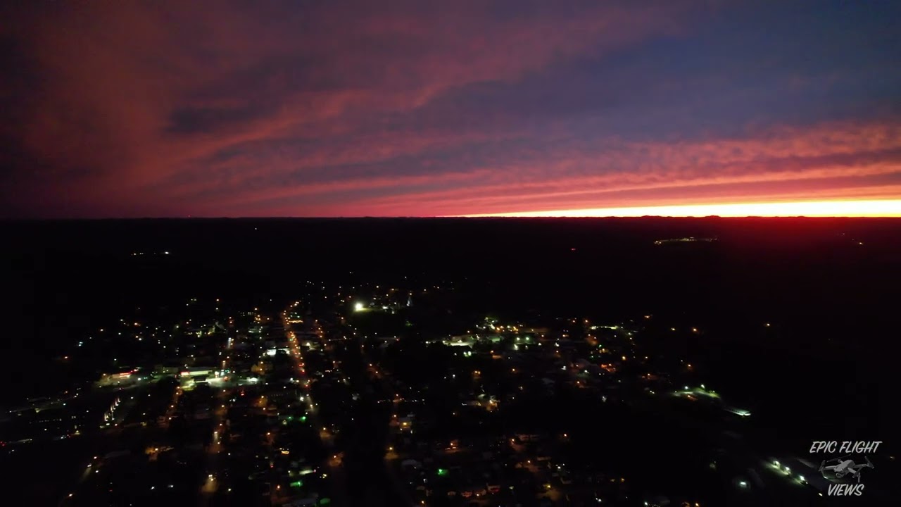 220930 - Beautiful Sunset as Hurricane Ian came to Weston, WV