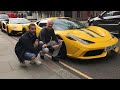 HE BOUGHT THE HIGHEST SPEC 458 SPECIALE IN THE WORLD