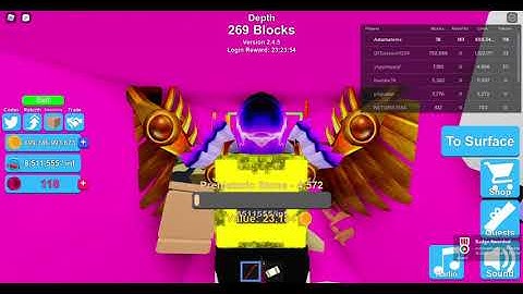 1 BILLION Blocks Mined in Mining Simulator!! | Roblox