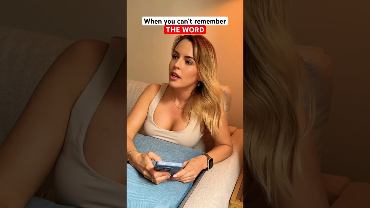 Which one are you? My go to is “the thingy” or “la cosa esa” 🤌🏻 #english #spanish #languages