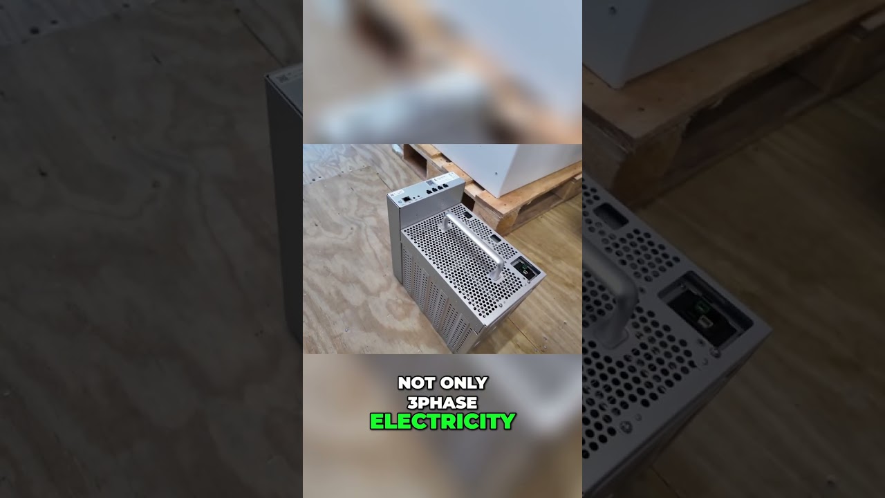 Single-Phase Bitcoin Miner: The Secret Weapon for Crypto Mining? #shorts -  YouTube