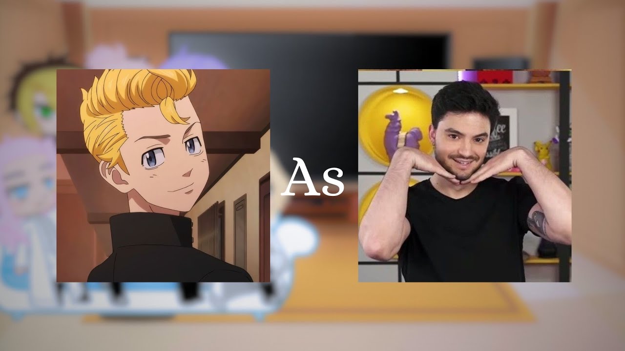 ~☆🇧🇷Tokyo revengers react a takemichi as Felipe Neto (1/1)